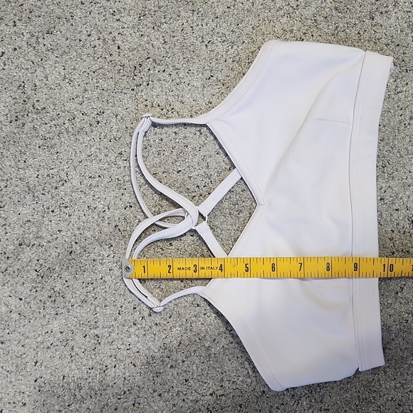 Bombshell Sportswear White Sports Bra - Picture 8 of 8